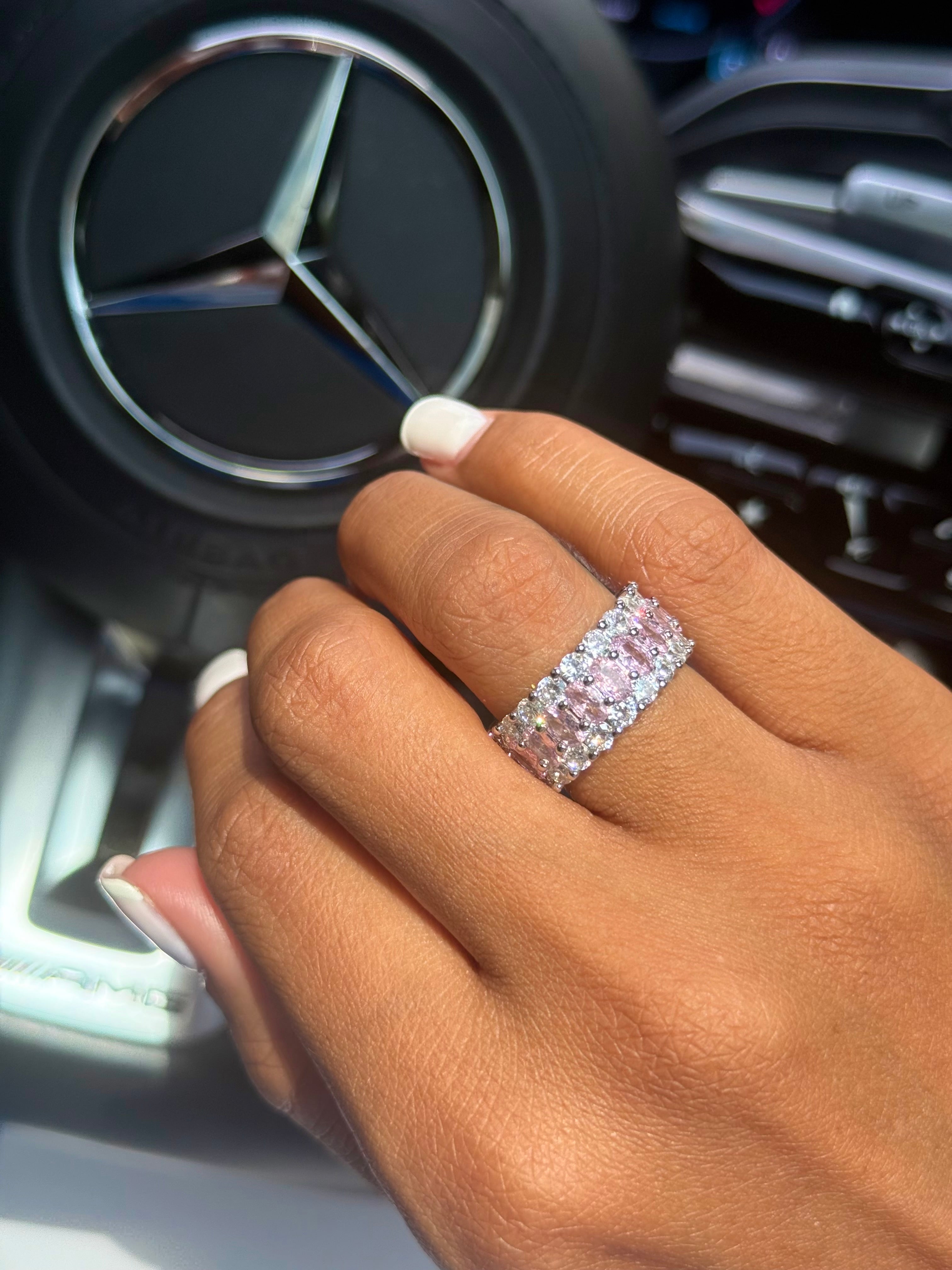 Pink Eternity Ring