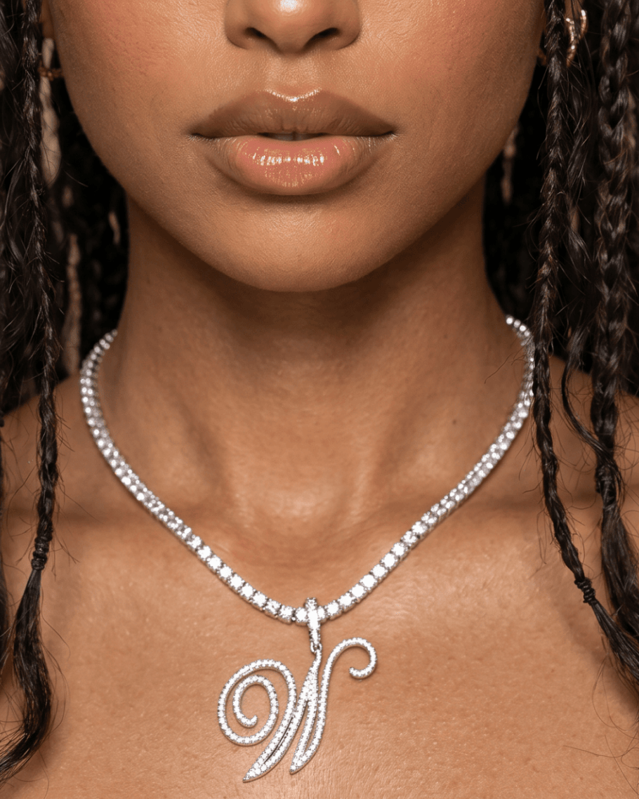 Cursive Letter Pendant