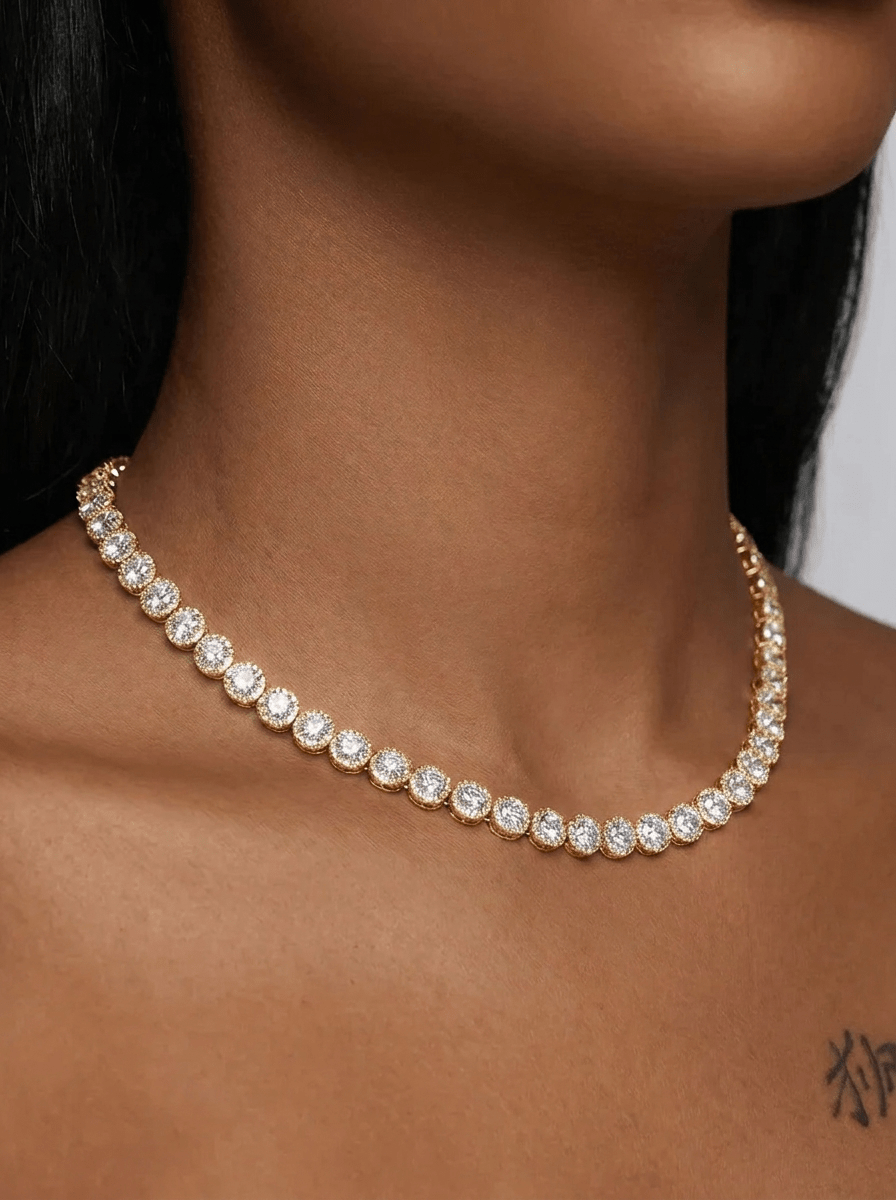 Princess Tennis Necklace