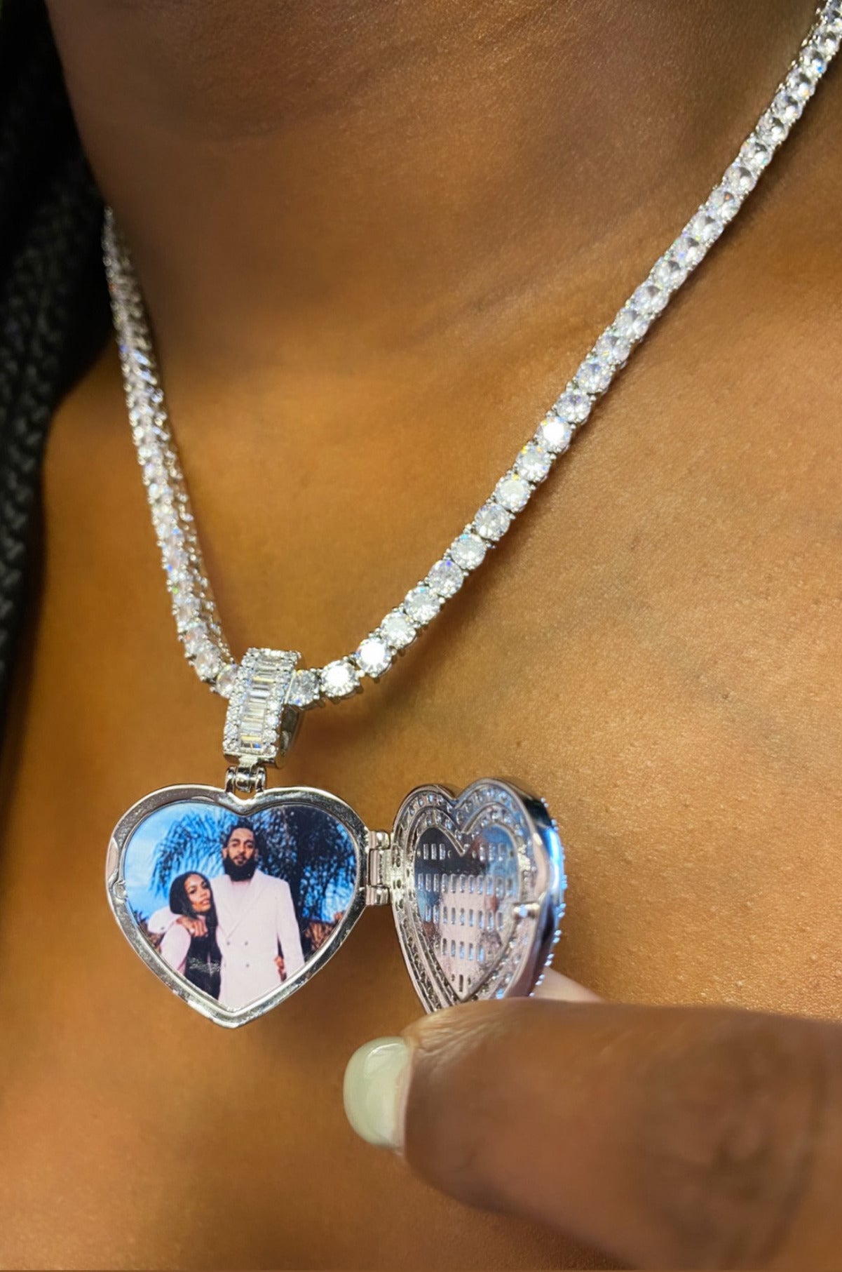 ICY Custom Heart Photo
