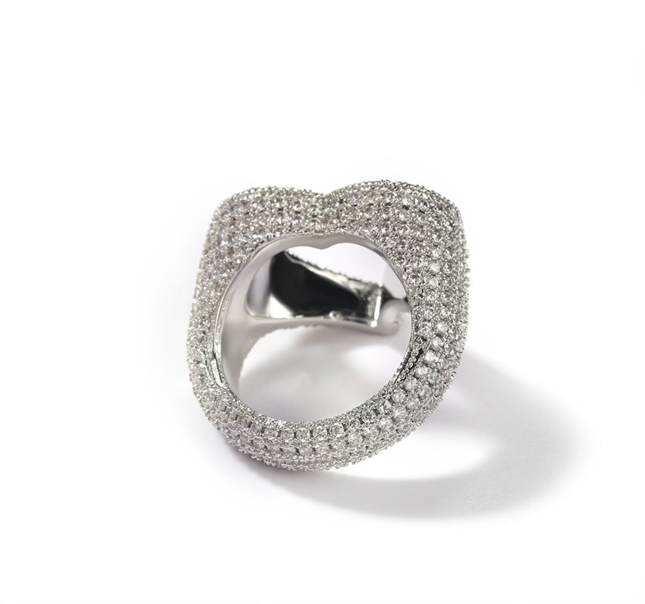 Open Heart Ring – close-up detail