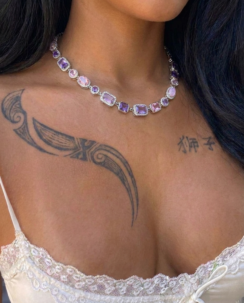 Lavender Love Necklace