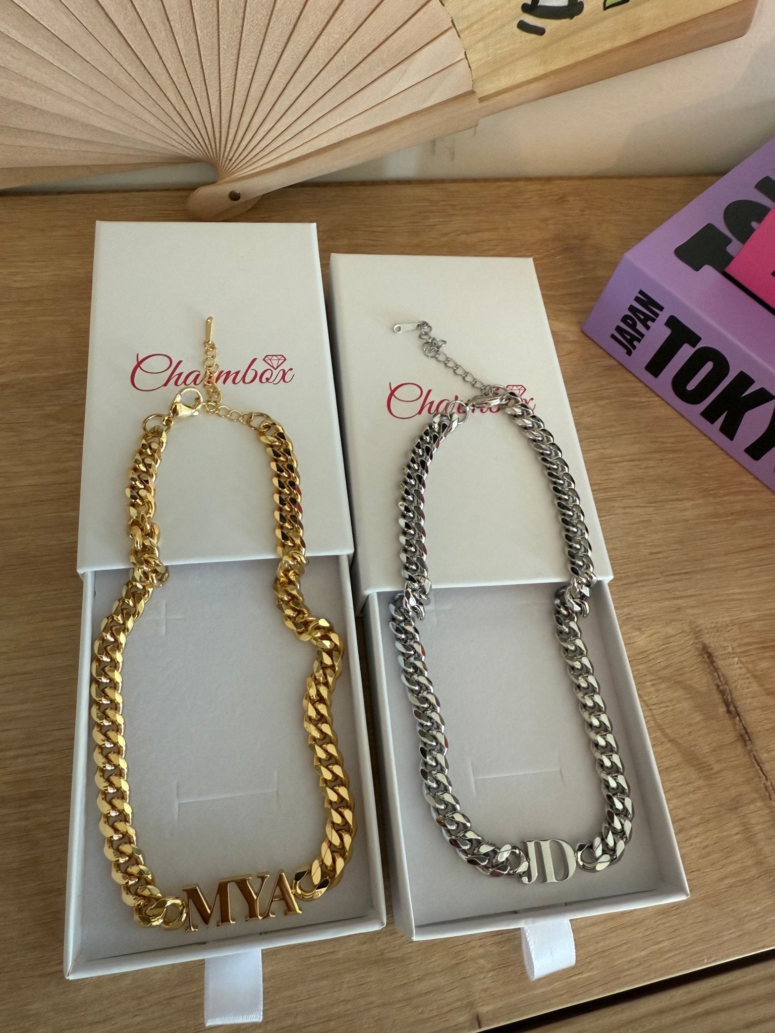 Custom Cuban Link Necklace – alternate angle