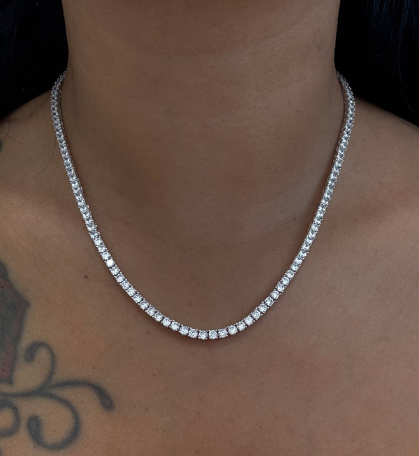 Tennis Necklace 3mm (Ships Same Day)