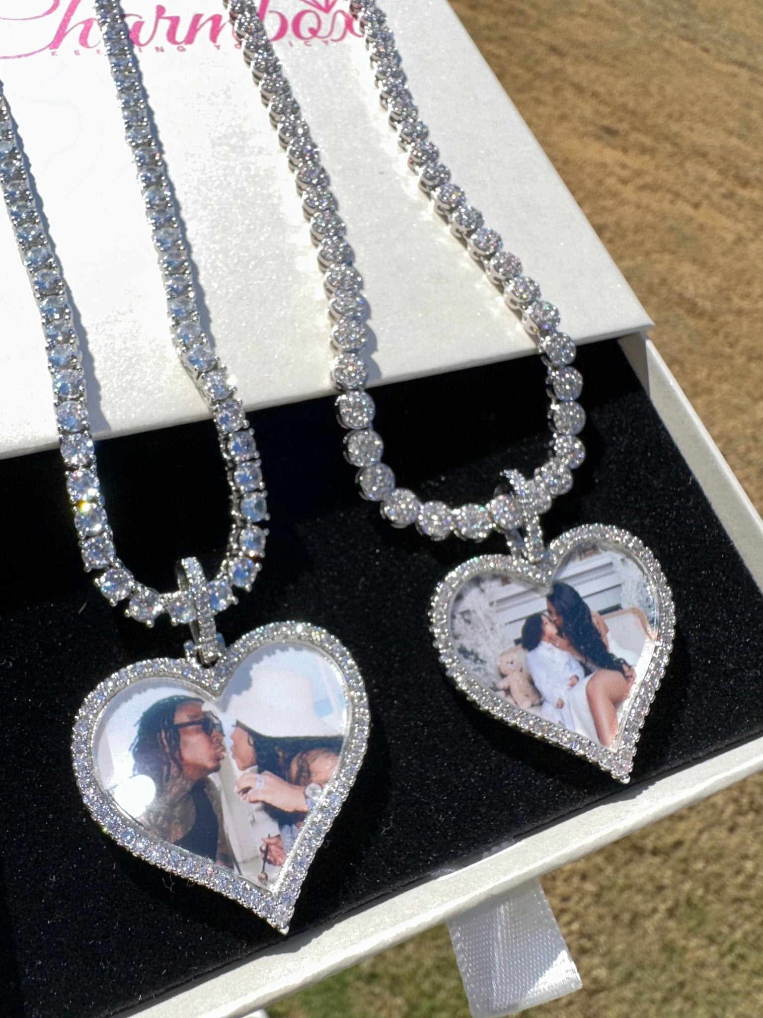 Love Picture Pendant – alternate angle
