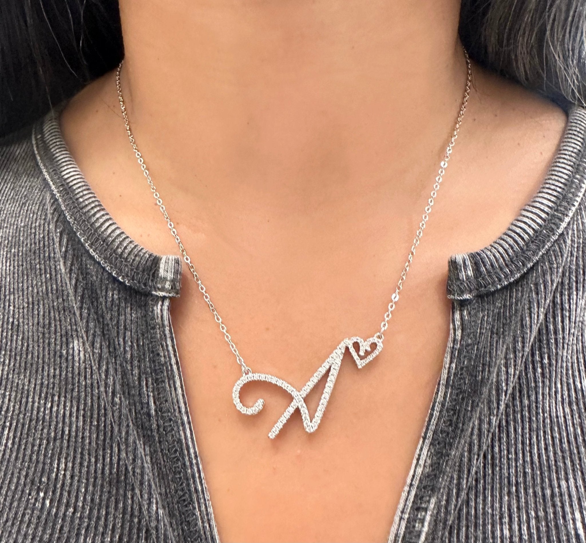 Fancy Cursive Initial – close-up detail