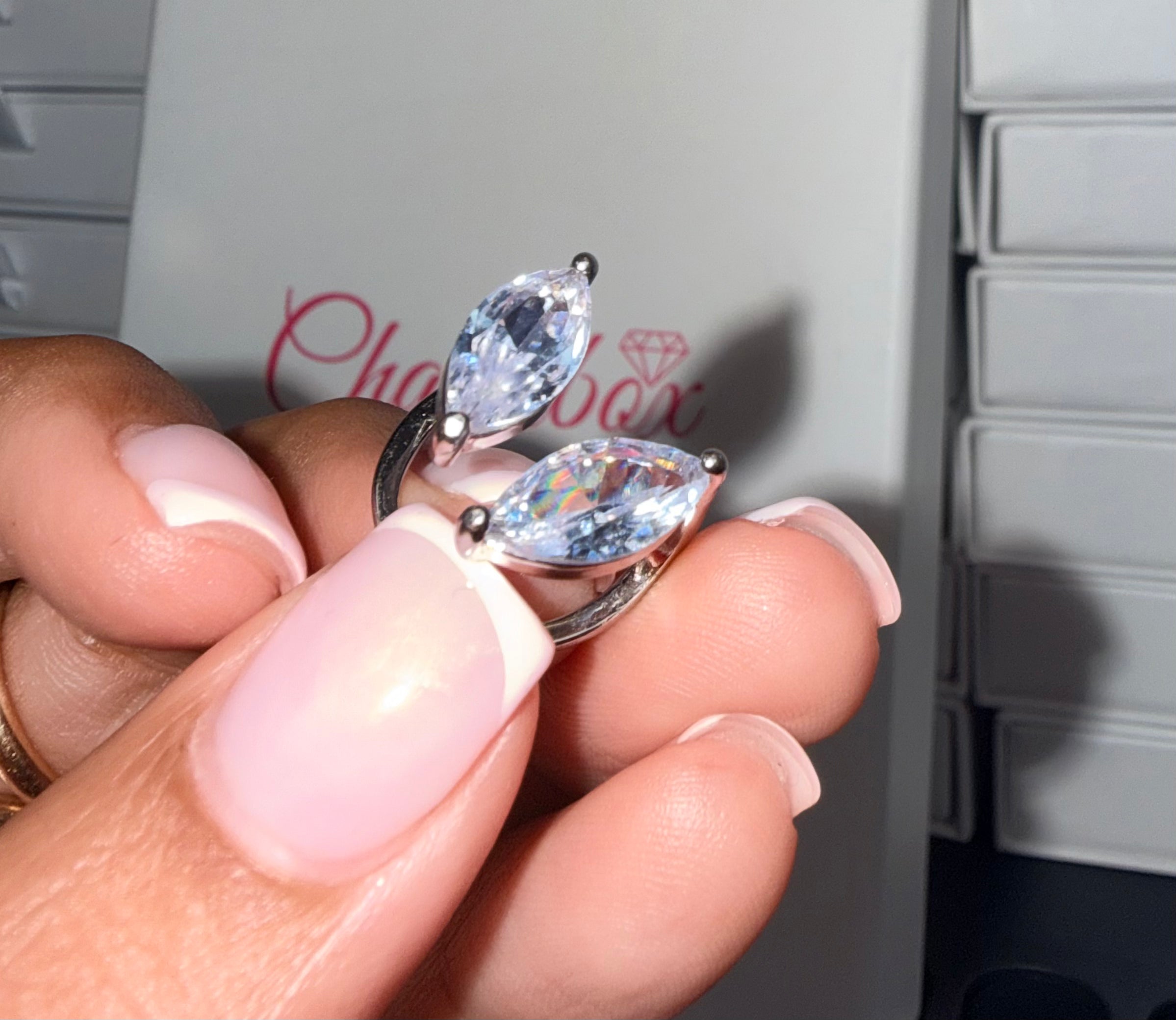 Iced Ear Cuff (Ships Same Day)