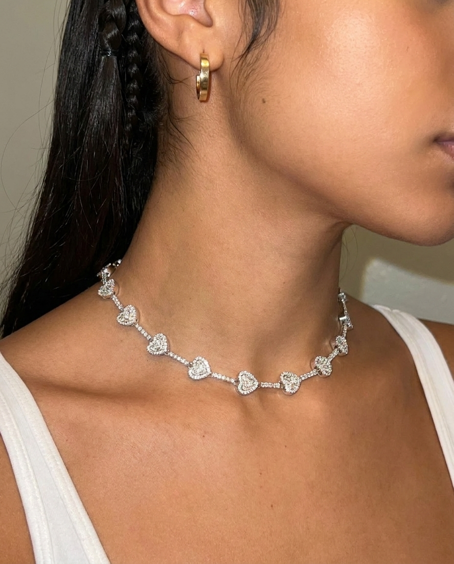 Heart Me Down Necklace