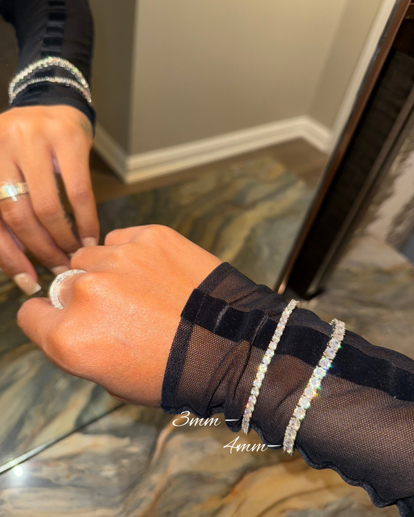 Tennis Bracelet 3mm (Ships Same Day)