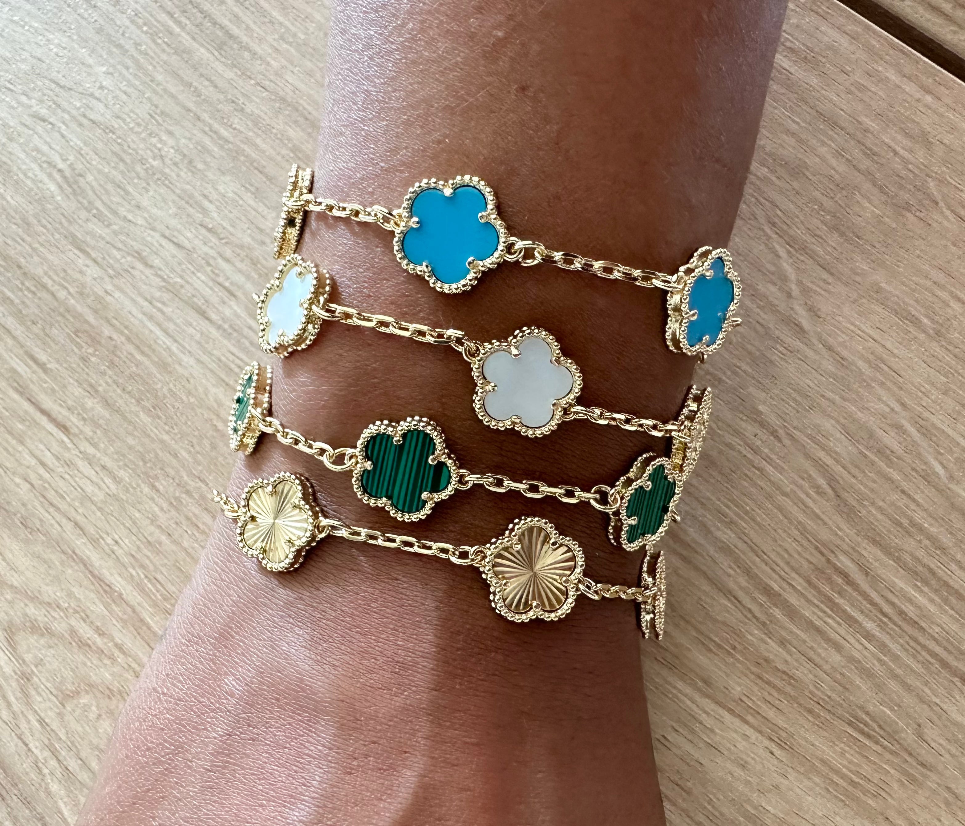 Clover Bracelet – styled view