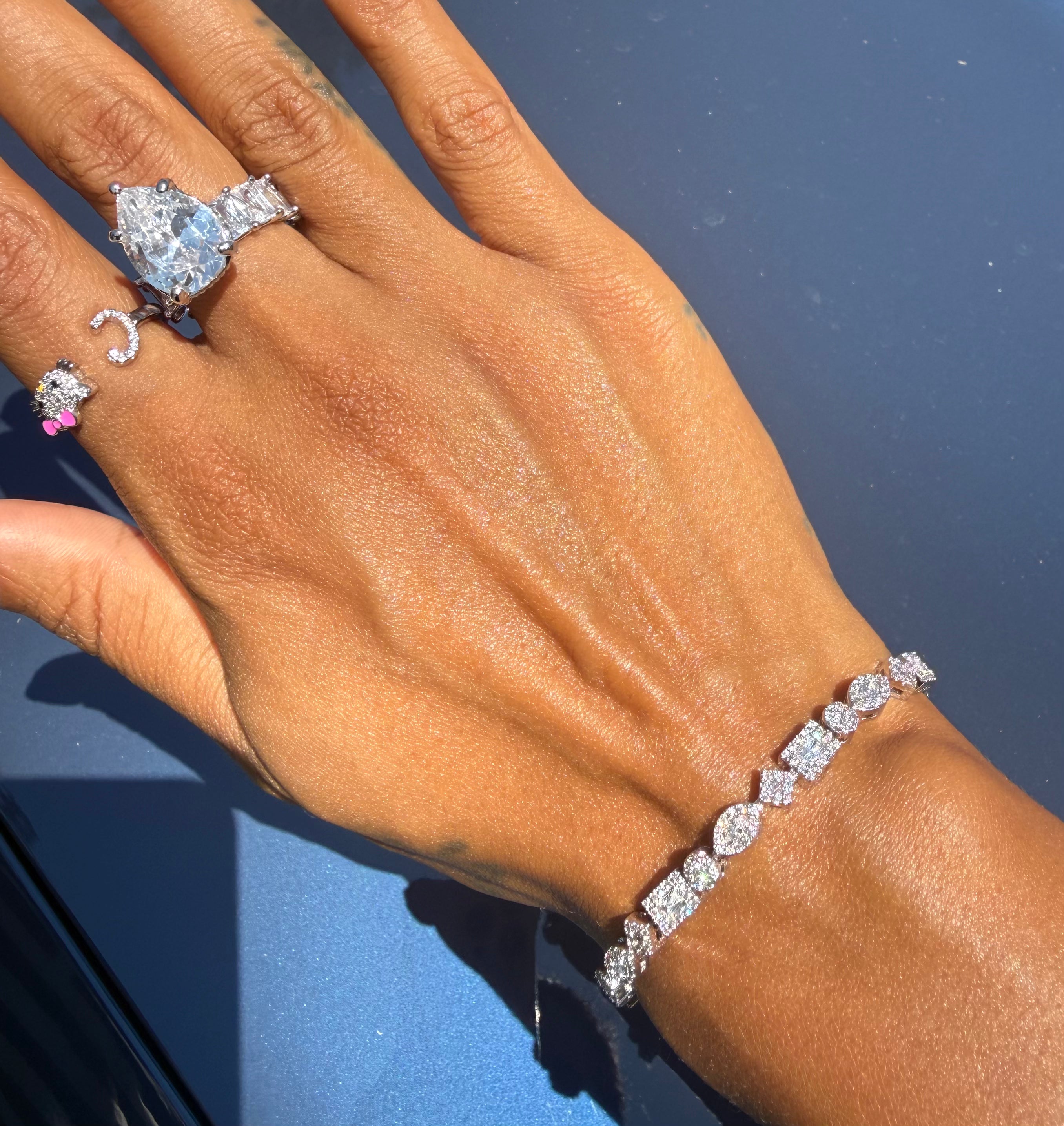 Expensive Taste Tennis Bracelet