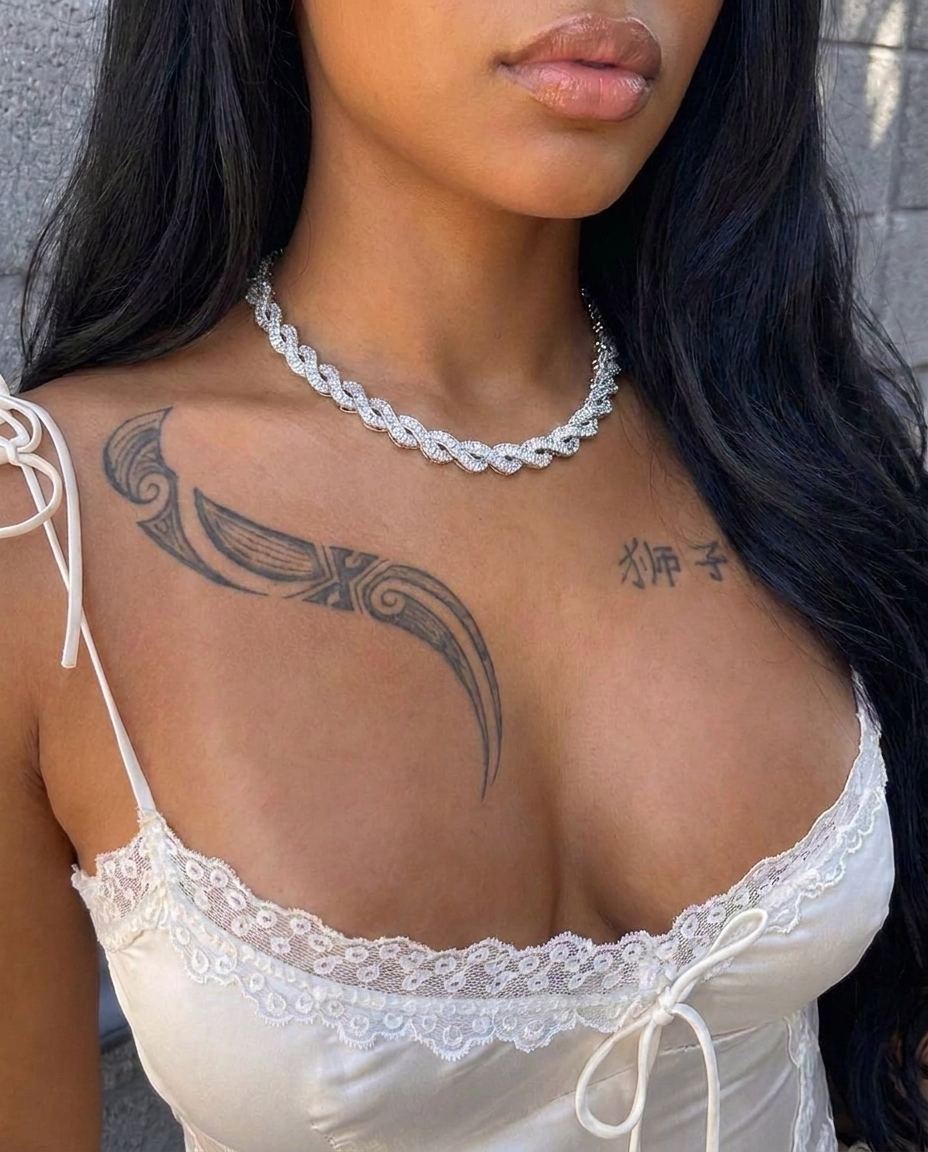 Twisted Ice Necklace
