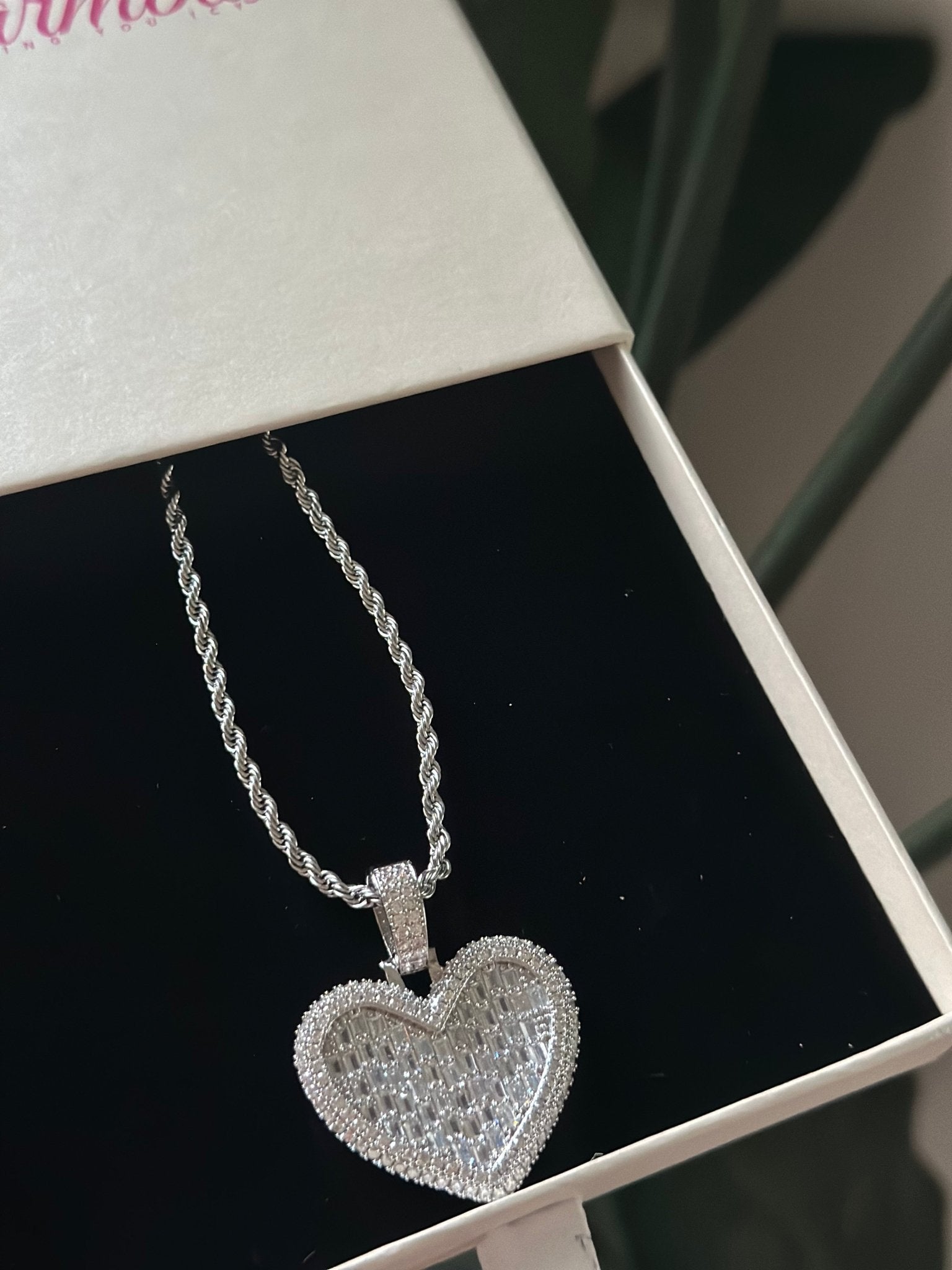 I Heart You Pendant – alternate angle