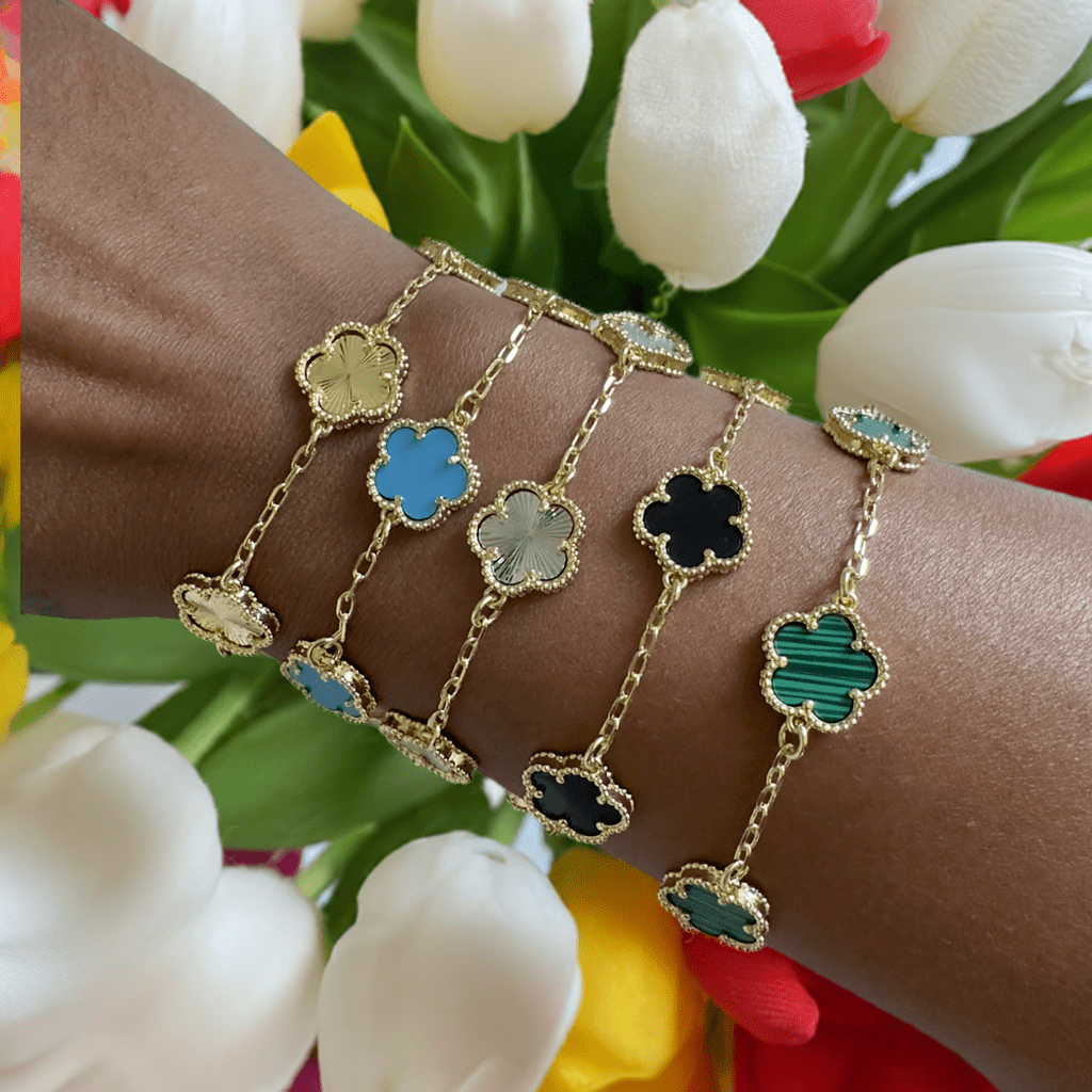 Clover Bracelet – alternate angle