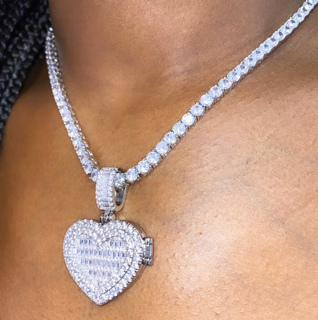 ICY Custom Heart Photo