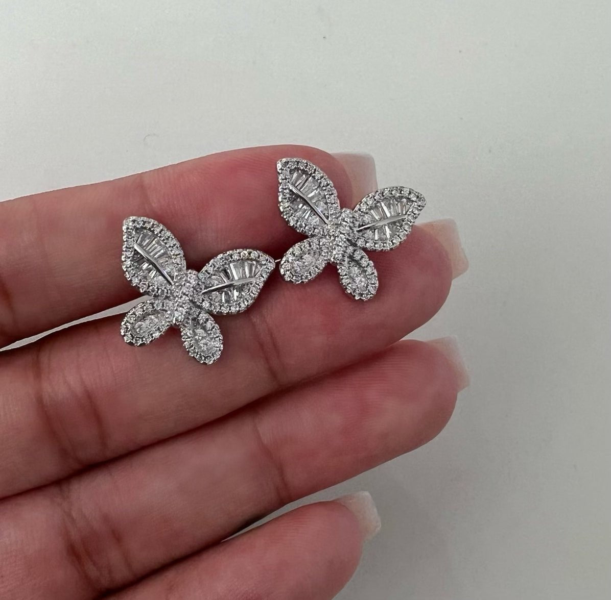 Butterfly Earrings – alternate angle