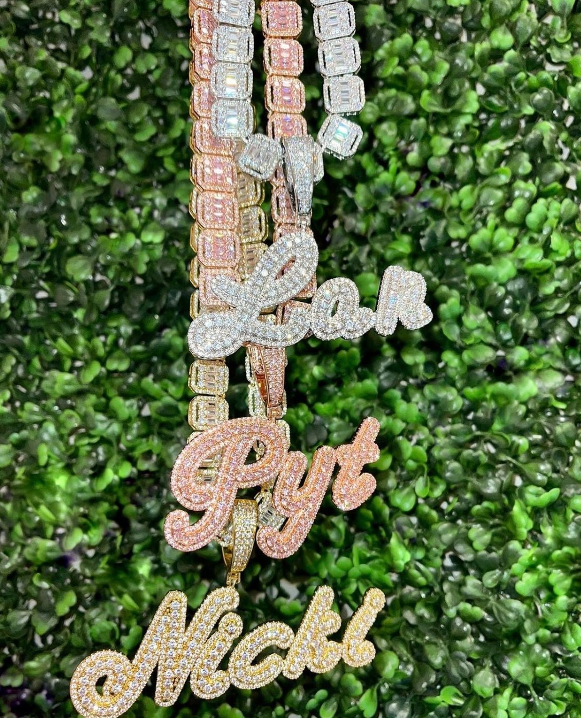 Frosted Custom Name – alternate angle