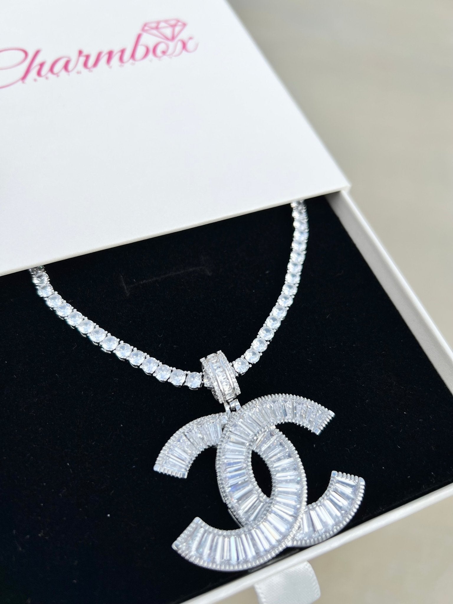 Double C Pendant – alternate angle