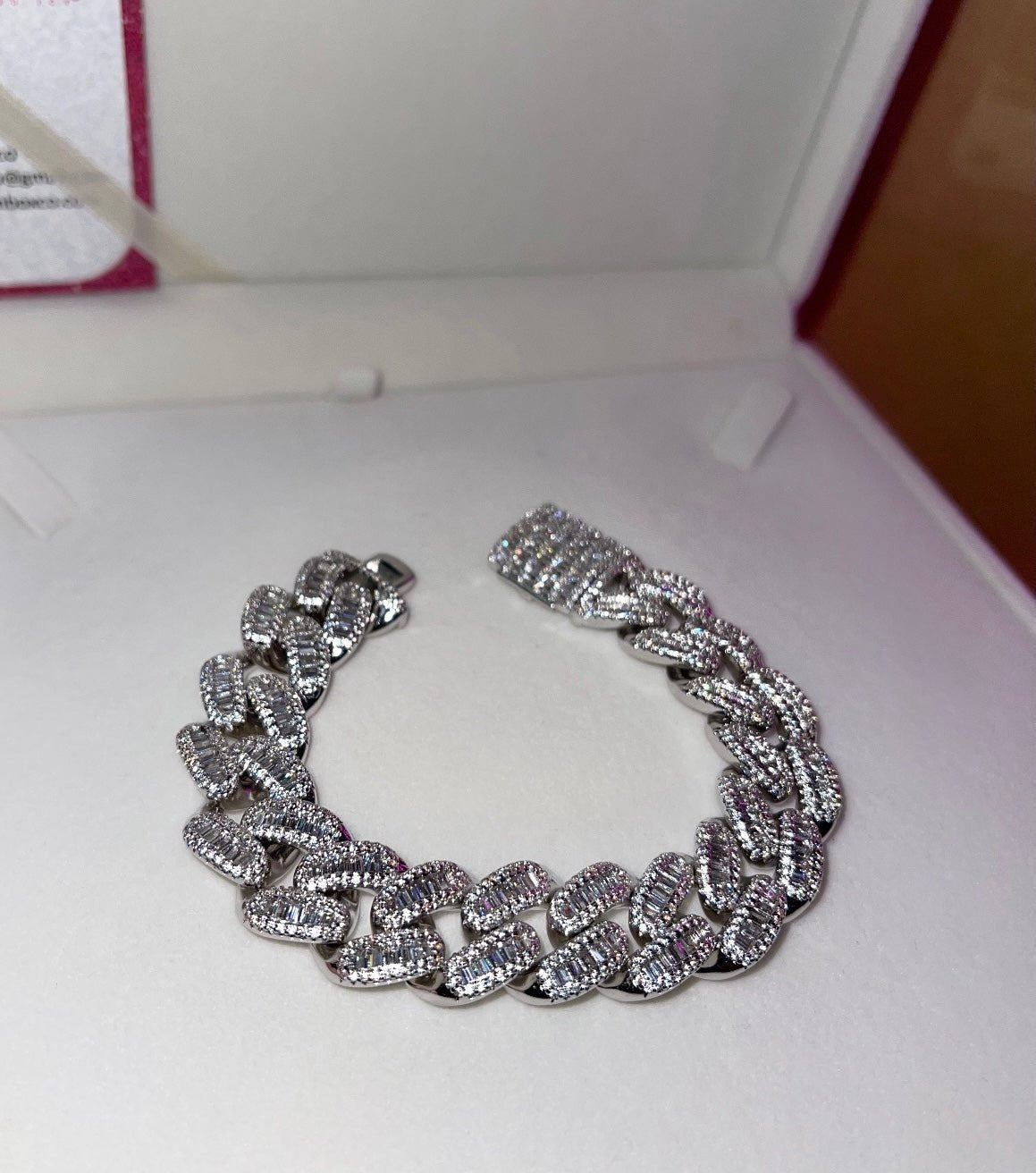 Boss Don Cuban Bracelet – close-up detail