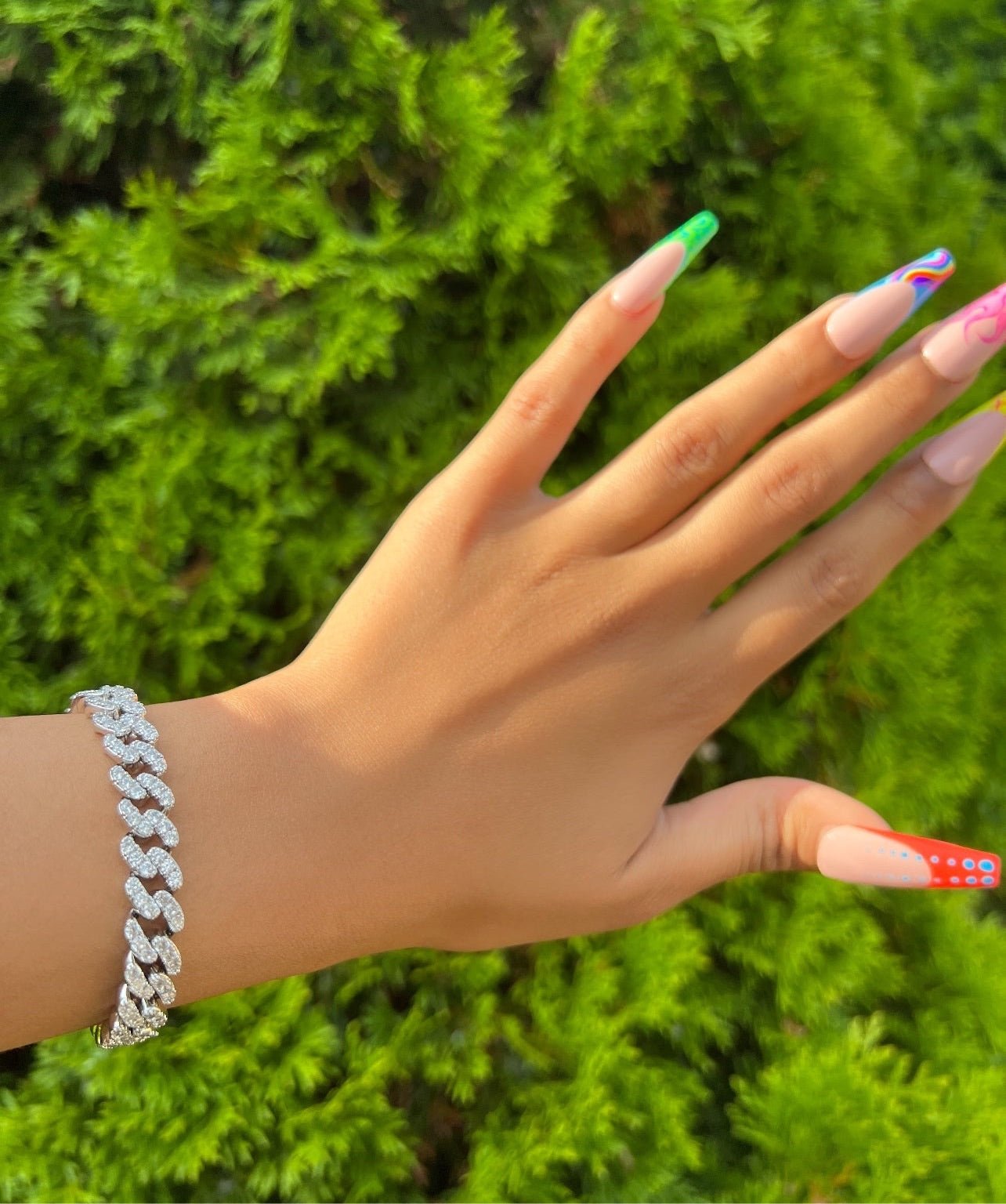Mini Cuban 9mm Bracelet – alternate angle